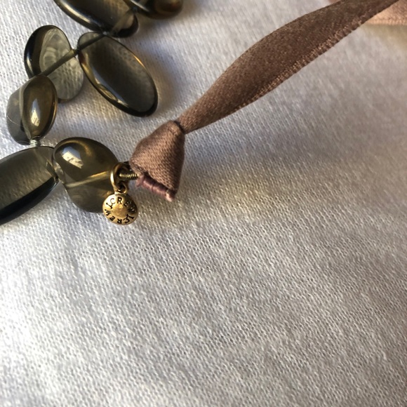 J.Crew Loose Fall Leaves Glass Necklace - Picture 6 of 6